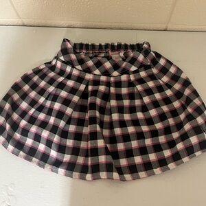 Youngland plaid Black, White and Pink Girl’s Skirt